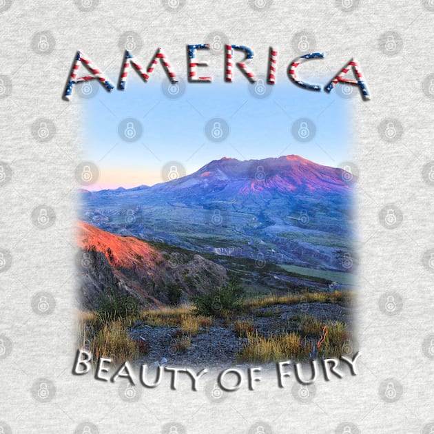 America - Mount St. Helens - Beauty of Fury by TouristMerch